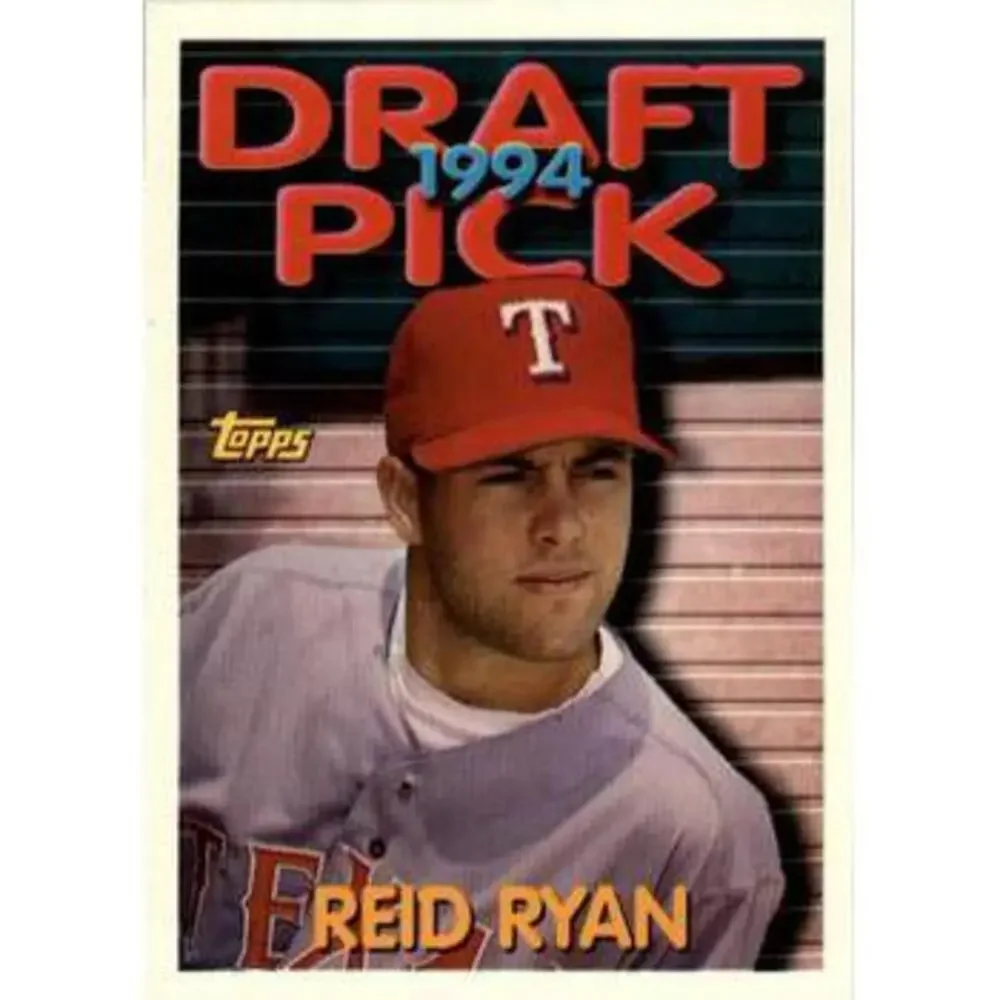 1994 Topps Traded Reid Ryan DPK, RC 101T Texas Rangers